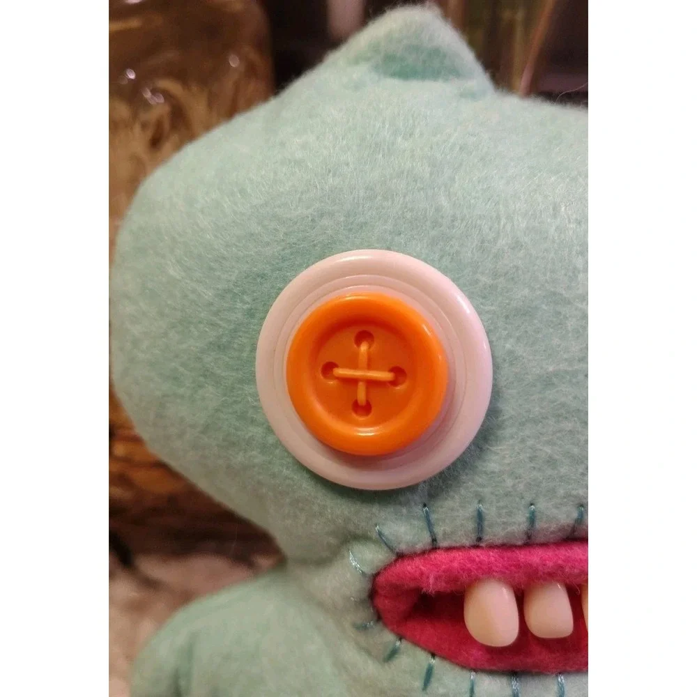 Fuggler Plush Budgie Underwear Funny Ugly Monster Blue‎ Button Eyes Monster